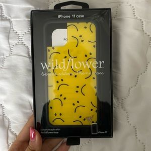 Wildflower iPhone 11 case